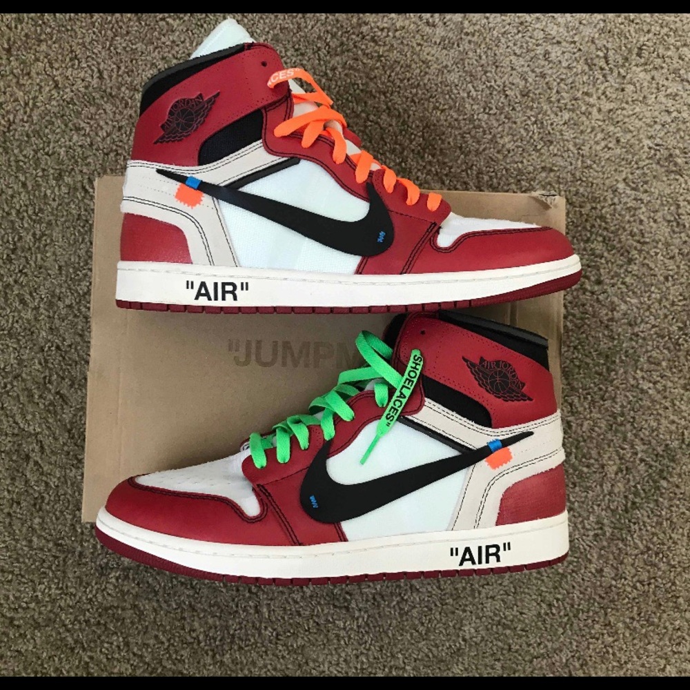 Off white Jordan 1